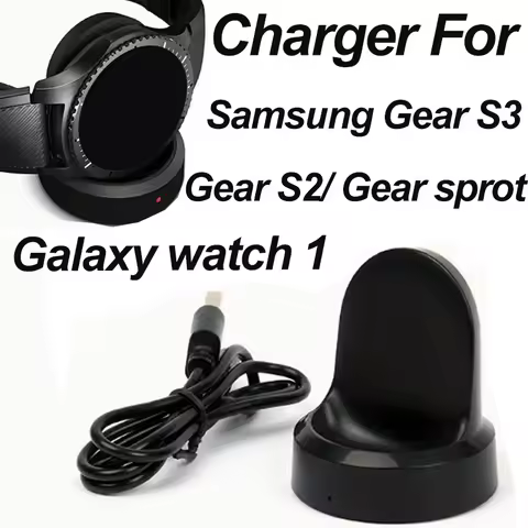 Magnetic Charger for Samsung Galaxy Watch Gear Sport S3 S2 SmartWatch Charging Replacement Accessori