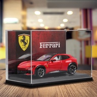 Bimagao 1:25 Ferrari FUV Purosangue Diecast Model Car Toy Realistic Alloy Vehicle Gift for Men Colle