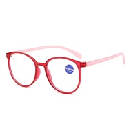 [จัดส่งในกทม]แว่นอ่านหนังสือ100°-400°แว่นตาคอมพิวเตอร์ แว่นกรองแสงป้องกันรังสี กรอบพลาสติก แว่นสายตา สายตายาว