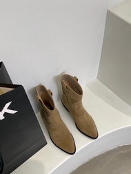 WEAR.SOUL #S557-Cowboy Ankle Boots