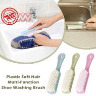 Shoe Brush Plastic Brush Soft Hair Shoe Brush Multi Cleaning Floor Washing Brush Function O9V3