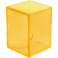 Ultra Pro Eclipse 2-Piece Deck Box: Lemon Yellow - For Pokemon game, MTG, Baseball, Basketball, Foot