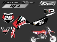 Decal Stiker Mini Trail RFZ 110cc / 125cc Full Body Free Custom