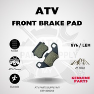 ATV Brake Pad | Brek Pad for GY6 | LEM | Small Bull | Big Bull | 110cc | 125cc | 150cc | 200cc 📌Read