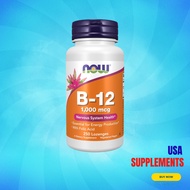 USA Supplements | NOW Foods, B-12, 1,000 mcg, 250 Loz ( Nervous System Health )