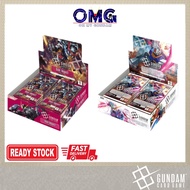 Bandai Gundam Card Game TCG - Newtype Rising Booster Box GD01 / Dual Impact Booster Box GD02 (Japane