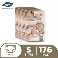 DRYPERS Touch / Diapers / Pampers Size S (4 Packs - 176 Pcs)