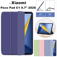 Soft Silicone Tablet Case for Xiaomi Poco Pad C1 9.7 2026 Redmi Pad 2 9.7 2026 9.7 Inch TPU Soft Pro