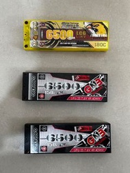 GAONENG GNB 6500mAh 2S Lipo 電池x3