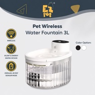 EZPET🐱【Pet Wireless Water Fountain 3L】Automatic Wireless Sensor Cat Water Fountain Pet Feeder Drinki