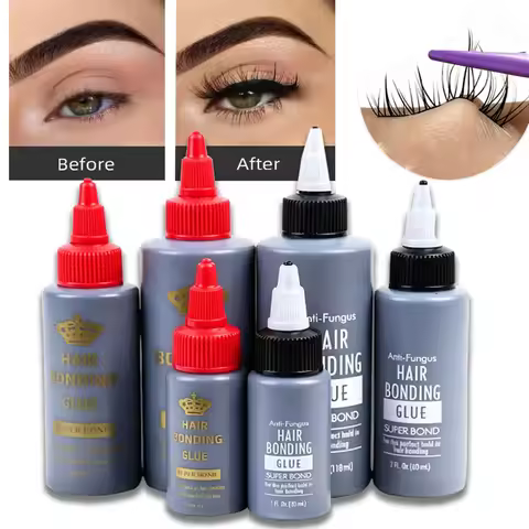 Waterproof Glue Liquid Adhesive False Eyelashes Bonding Glue Professional Hair Extension Anti-fungus