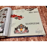 F1 Simple KS Racing Car Motif Children's Wall Wallpaper