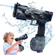 Strongest Electric Water Guns Toy Automatic Glock Waterproof Squirt Water Pistol Spray Blaster Summe