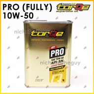 Hi-Rev Torqe Engine Oil PRO SAE 10W-50 Fully Synthetic API SN Minyak Hitam Ester Plus