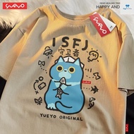 T Shirt oversizeMBTI Guardian ISFJ Summer Breathable Loose Dropped Shoulder Short-Sleeved T-Shirt Si