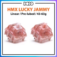 Switch HMX Lucky HMX Jammy 5 PIN Linear 43g 63g keyboard Switch Switch HMX Lucky HMX Jammy DoDo Gear