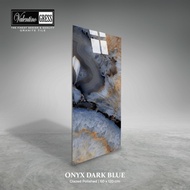BIG SALE granit 60x120 onyx dark blue motif marmer by valentino gress
