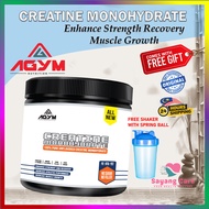 [New Arriva][Ready Stock +Free Shaker] AGYM Creatine Monohydrate Energy Build Solid Muscle Building 