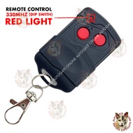AUTOGATE REMOTE CONTROL 330 / 433 MHZ   RED
