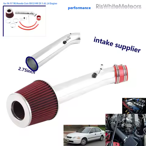 performance cool Air Intake piping Kit SI-HD-03RD for 96 97 98 Honda Civic EK EJ HX EX 1.6L L4 Engin