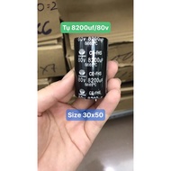 Genuine Daewoo capacitor 8200uf/80v 8200/80