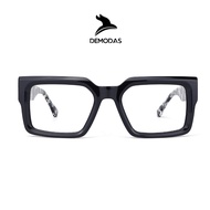 DEMODAS YL99185 Square Glasses Photochromic Lens Bluechromic Anti-Radiation Blueray Minus Normal