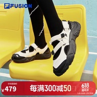 FILA FUSION斐乐官方潮牌女子运动凉鞋玛丽珍潮流夏季海螺沙滩鞋子休闲新轻便
