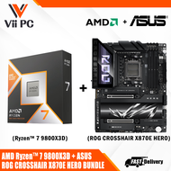 ASUS ROG X870E + Ryzen 7 9800X3D BUNDLE