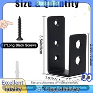 E7G-2 Pieces 2Inch X 4Inch Door Barrier Clips Heavy Duty Open Rod Bracket U Shape Bracket for Barn S