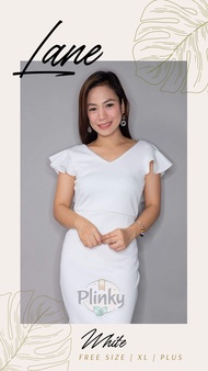 PLINKY - LANE Ladies Gown Wedding Bridal Ninang Bridesmaids Debut Women’s Maxi Long Dress Formal Eve