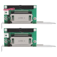 [stennpj1]2Pcs CF to IDE Adapter Card CF to IDE CF to 40-Pin Desktop 3.5 with Bezel