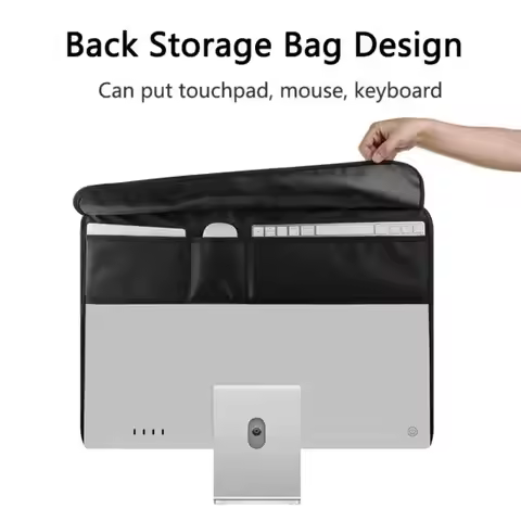 24 Inch Colors Computer Monitor Dust Cover For IMac LCD Screen Cover Dustproof Protector With Inner 