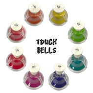 [Music City] Made In Taiwan Rainbow 8-Tone Table Clock Bell Hand TOUCH BELLS