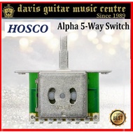 Hosco Guitar Part Alpha 5 way Lever Switch (with 2 screws without knob)