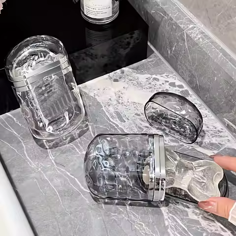 Leakproof Travel Soap Case Shampoo Bar Holder, Storage Box Organizer Soap Container with Draining La