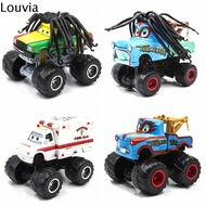 LOUVIA Silent Mater Pixar Cars Metal Alloy Cars Model Big Wheel Foot Car Truck Toy Diecast Tormentor