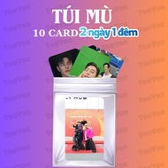 Blind bag includes 10 cards 2 days 1 night with unique corners TooYoo CARD0200
