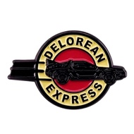 DMC Deloreon DMX 12 express film Bross Car enamel pin