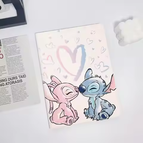 Stitch and Angel Kiss ipad case For Apple Air 10.9 iPad Pro 2020 Cover for iPad 10.2 11 12.9in 2021 