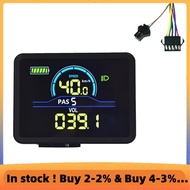 P5C Electric Bike LCD Display Meter 24V-60V Ebike Intelligent Display IP67 UART Colorful LCD Display