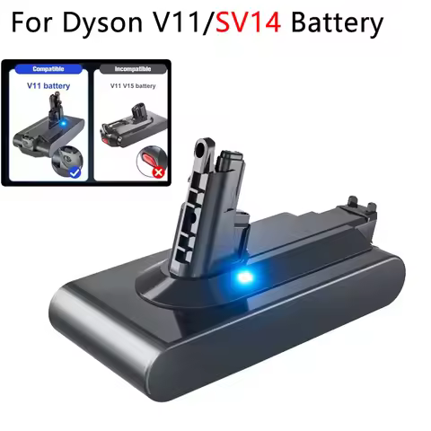 For Dyson V11 SV14 Battery 25.2V 8000mAh Lithium Li-ion Vacuum Cleaner Rechargeable Battery Absolute