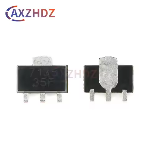 20PCS AMC7135 D7135 L7135 7135 AMC7135PKFT MEL7135 SOT-89 SMD 350mA Advanced Current Regulator IC Hi