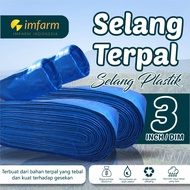 IMFARM - 3 Dim Plastic Tarpaulin Hose 3 Inch 15 Cm/ in Various Sizes