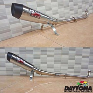 Knalpot Racing Daytona Supra x125 Supra 125 betmen Knalpot Daytona Supra x125