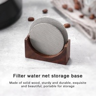 Coffee Filter Screen Holder For 51mm 53mm 54mm 58mm  Espresso Wooden Holder Portafilter Mesh Bracket