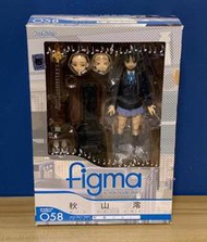 日版全新figma 058 K-ON! 輕音部 秋山澪