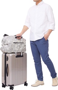 預購 日本品牌 マーナ(marna) Shupatto (シュパット) Travel Duffel Bag 可折疊旅行袋 2款
