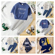 Monster Kids Sweater - COOL Kids Sweater Set - Malvin Kids Sweater Clothes 1-10 Years