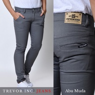 KATUN FIFTEEN DENIM - Men's Slim Fit Long Cotton Formal Office Chino Pants Original Fifteen Denim