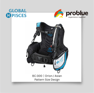 PROBLUE BC-300｜Orion / Asian Pattern Size Design for scuba diving